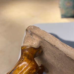 A Chinese amber- and cream-glazed pottery model of a horse, Tang — photo 25
