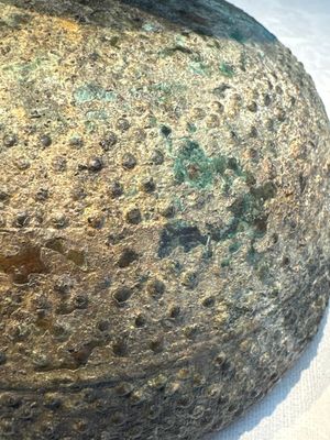 A Chinese archaic bronze food vessel and cover with 'Leiwen' and bosses design, 'Dou 豆', Eastern Zhou — 照片 25