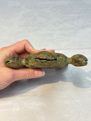 A Chinese archaic bronze horse bell ornament, Western Zhou — photo 4