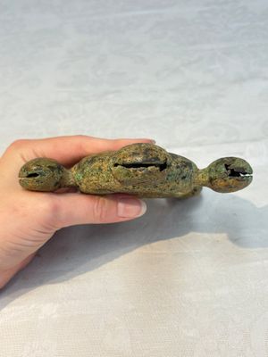 A Chinese archaic bronze horse bell ornament, Western Zhou — photo 5