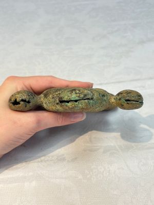 A Chinese archaic bronze horse bell ornament, Western Zhou — photo 6