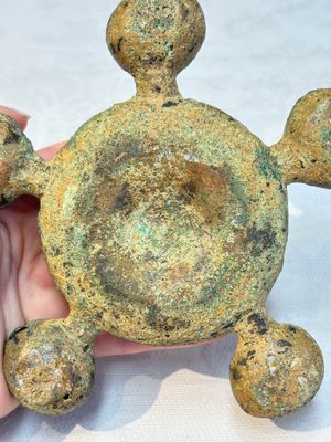 A Chinese archaic bronze horse bell ornament, Western Zhou — photo 9