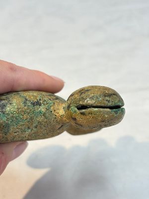 A Chinese archaic bronze horse bell ornament, Western Zhou — photo 10