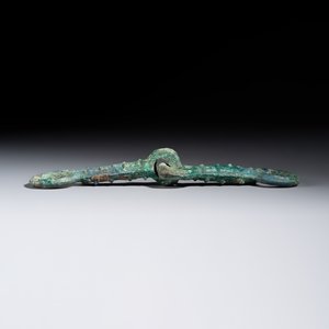 A Chinese archaic bronze horse bit — photo 6