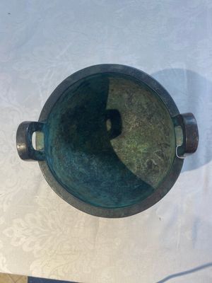 A Chinese archaic bronze ritual tripod food vessel, 'ding 鼎', Western Zhou — foto 18
