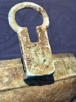 A Chinese archaic bronze tripod food vessel, 'ding 鼎', Eastern Han — 照片 16