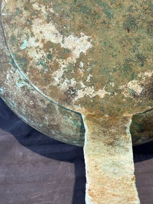 A Chinese archaic bronze tripod food vessel, 'ding 鼎', Eastern Han — 照片 22