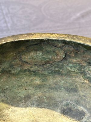 A Chinese archaic bronze tripod food vessel, 'ding 鼎', Han — foto 8