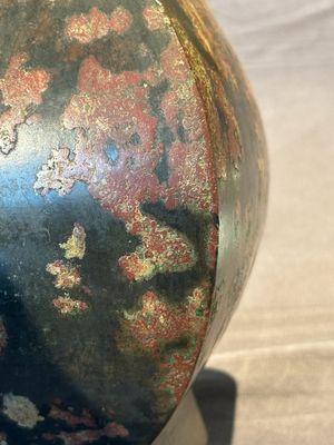 A Chinese archaic bronze vase with 'Taotie' handles, 'fang hu 方壺', Han — photo 11