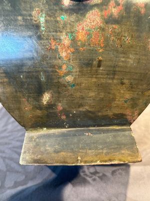 A Chinese archaic bronze vase with 'Taotie' handles, 'fang hu 方壺', Han — photo 15