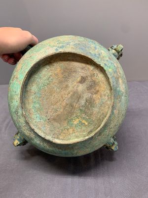 A Chinese archaic bronze water basin, 'Jian', Eastern Zhou dynasty/Spring and Autumn period — photo 6