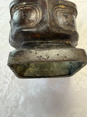 A Chinese archaic bronze wine vessel, 'Hu 壺', Ming — foto 19