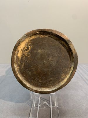 A Chinese archaistic bronze 'gu' vase with relief design, Ming — photo 6