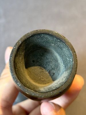 A Chinese archaistic bronze ritual wine vessel, 'zhi 觶', Ming — 照片 6