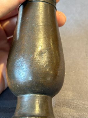A Chinese archaistic bronze ritual wine vessel, 'zhi 觶', Ming — 照片 7