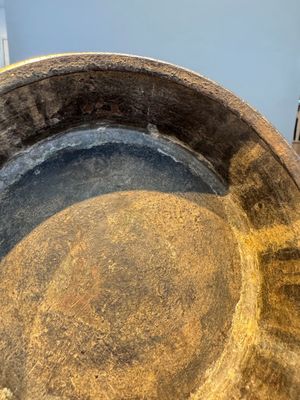 A Chinese archaistic bronze vase with Taotie handles, 'Hu 壺', Ming — photo 16
