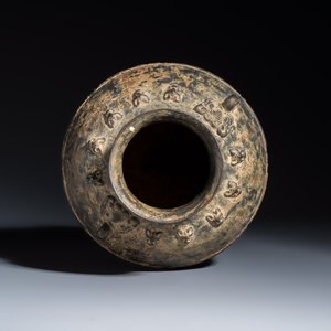 A Chinese archaistic bronze vase with taotie handles — photo 6