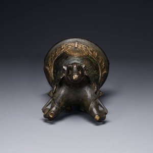 A Chinese archaistic Western Zhou-style bronze ritual food vessel, 'yan', Ming — photo 4