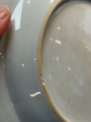 A Chinese armorial soup plate with the coat of alliance of Boudaen Courten and Boudaert for the Dutch market, Yongzheng, ca. 1733-1735 — 照片 9