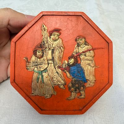 A Chinese 'Ba Man Jin Bao 八蠻進寶' ink cake — photo 1