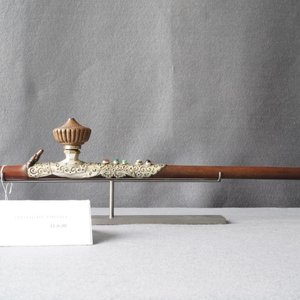 A Chinese bamboo, jadeite and Yixing stoneware opium pipe, 19th C. — photo 13
