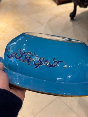 A Chinese Beijing enamel basin, Qianlong mark and of the period — photo 13