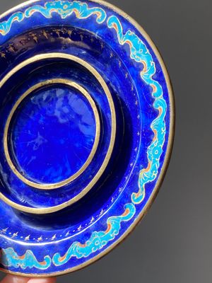 A Chinese Beijing enamel warming bowl with Shou-characters, Qianlong — 照片 24