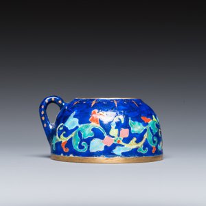 A Chinese Beijing enamel warming bowl with Shou-characters, Qianlong — 照片 6