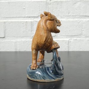 A Chinese biscuit porcelain figure of a Kylin, Qianlong, 18th C. — photo 11