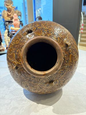 A Chinese black-glazed jar and a brown-glazed jar, Ming/Qing — 照片 12