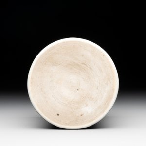 A Chinese black-glazed reverse-decorated 'poem' brush pot, 19th C. — photo 7