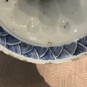 A Chinese blue and white 5-piece garniture, Kangxi — photo 11