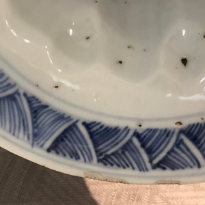 A Chinese blue and white 5-piece garniture, Kangxi — photo 14