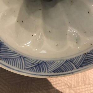 A Chinese blue and white 5-piece garniture, Kangxi — photo 23