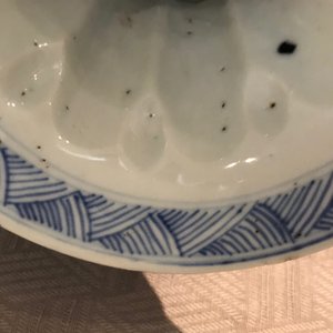 A Chinese blue and white 5-piece garniture, Kangxi — photo 24
