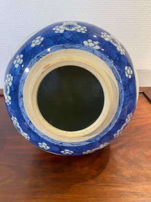 A Chinese blue and white ‘antiquities’ jar and cover, Kangxi — photo 7