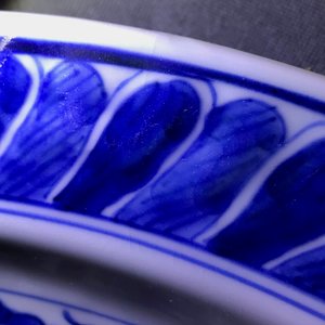 A Chinese blue and white 'Bacchus' dish, Kangxi — 照片 5
