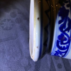 A Chinese blue and white beaker after a European silver model, Kangxi — 照片 9