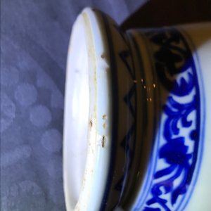 A Chinese blue and white beaker after a European silver model, Kangxi — 照片 10