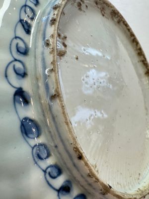 A Chinese blue and white 'Bird of Prey' plate, Wanli — photo 8