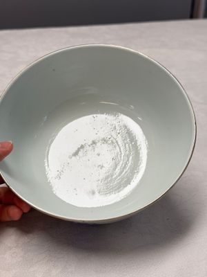 A Chinese blue and white 'Bleu de Hue' bowl with eighteen luohan — photo 8