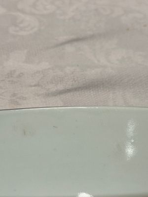 A Chinese blue and white 'Bleu de Hue' bowl with eighteen luohan — photo 10