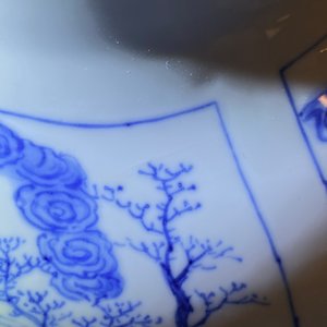 A Chinese blue and white bottle vase, Chenghua mark, Kangxi — 照片 11