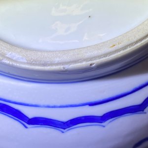 A Chinese blue and white bottle vase, Kangxi — photo 14
