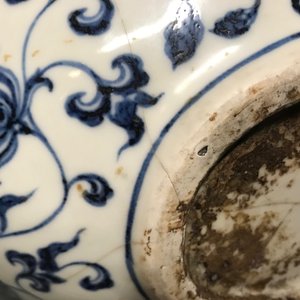 19-20世纪 青花龙纹抱月瓶 — 照片 13