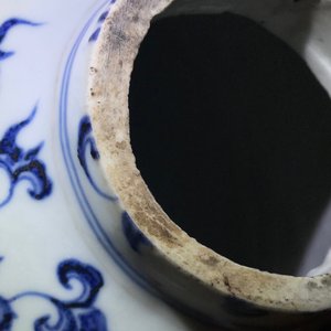 19-20世纪 青花龙纹抱月瓶 — 照片 9
