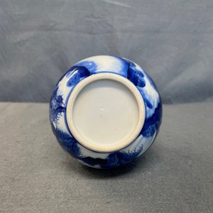 A Chinese blue and white bottle vase with riders on horseback, Kangxi — 照片 14
