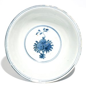 A Chinese blue and white bowl with deer, Wanli — 照片 6