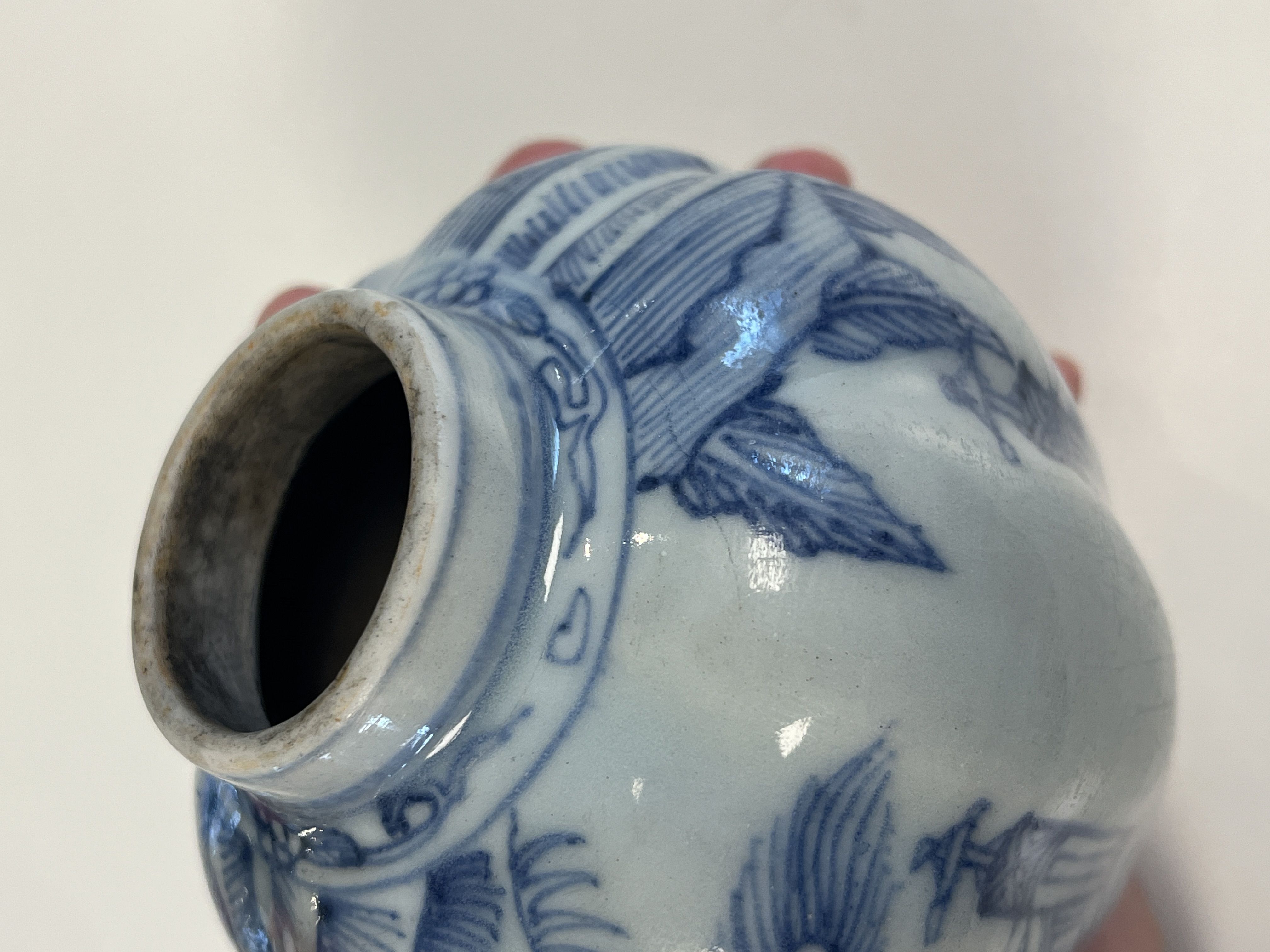 A Chinese blue and white 'Buddhist Lion' jarlet — foto 11
