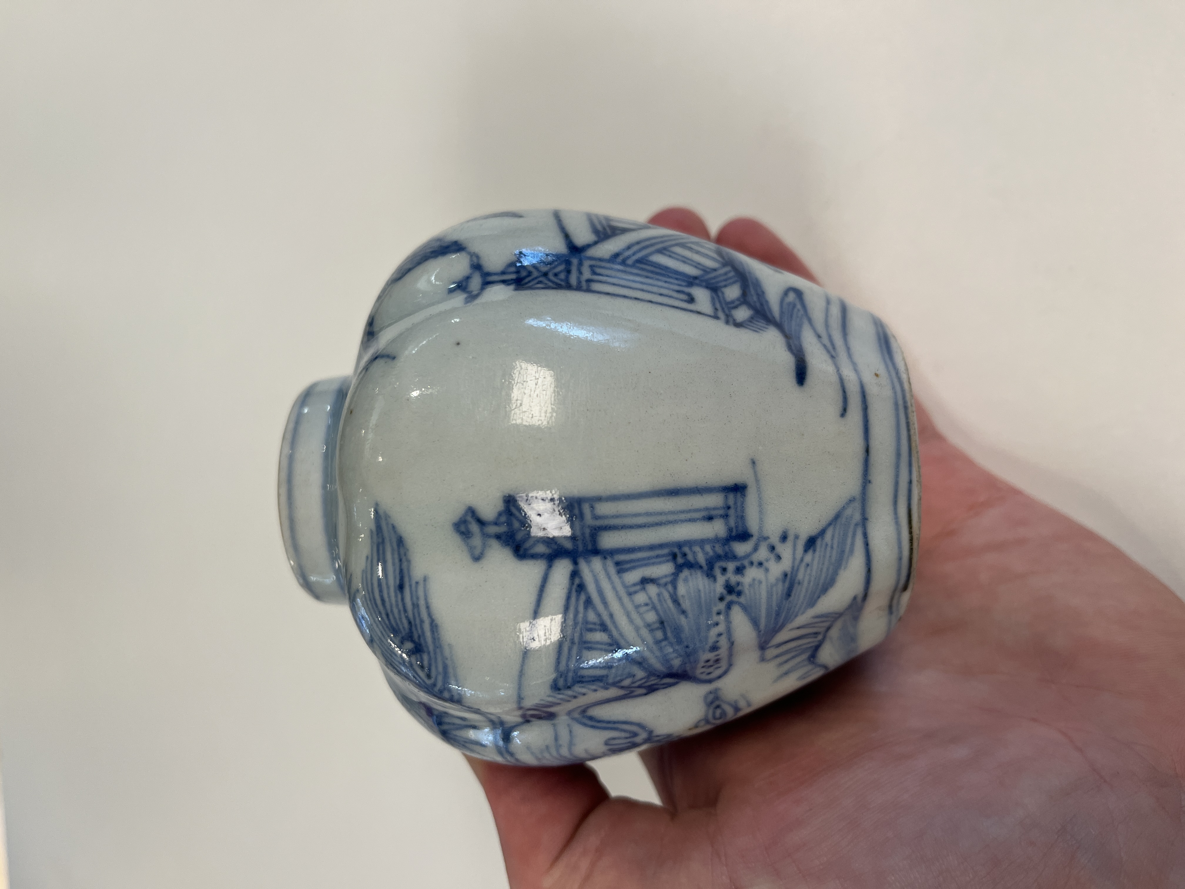 A Chinese blue and white 'Buddhist Lion' jarlet — foto 4